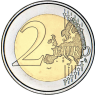 Monaco-2Euro-2025-FürstAlbert-NeuesMotiv-Thronjubiläum-VS