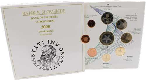 Slowenien-6,88 Euro-2008-PP-KMS-Folder I