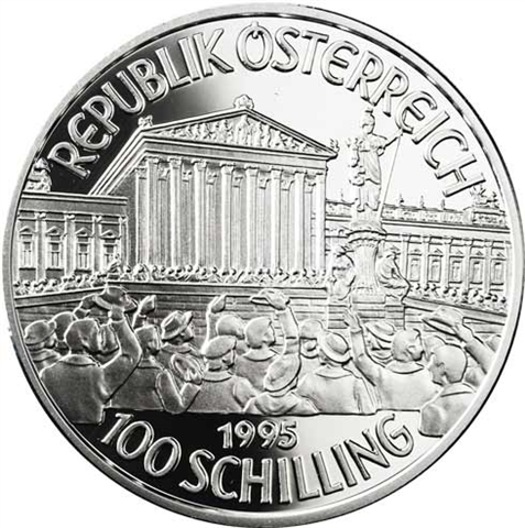 Österreich-100-Schilling-1995-PP-Erste-Republik-II