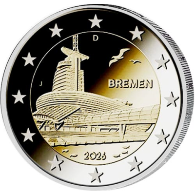 Deutschland-2Euro-2026-bfr-Klimahaus®-Bremerhaven-8°-Ost-MzzD-RS 