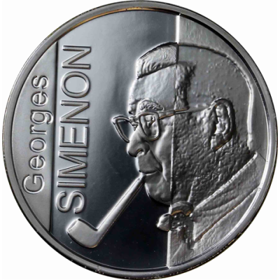 Belgien 10 Euro 2003 Georges Simenon - I
