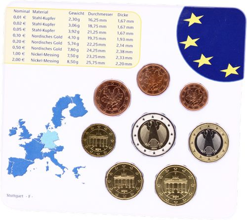 Deutschland-3,88 Euro-2004-Stgl-Kurs-MzzF-RS