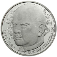 Deutschland 5 DM Silber- Gedenkmünze 1978 Stgl. Gustav von Stresemann 