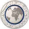 5 Euro Münze Planet Erde 2016 - Polymering 2016  Weltneuheit 