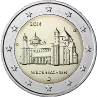 Deutschland-2Euro-2014-Michaeliskirche-MünzzeichenD-RS