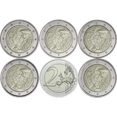 Deutschland-5x2Euro-2022-Erasmus-Prgramm-MzzADFGJ