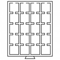 Zubehör für Münzen Box Quadrum 