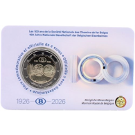 Belgien-2 Euro-2026-Stgl-Staatsbahn-CC-RS