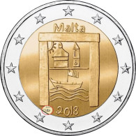 Malta 2 Euro-Gedenkmünze 2018 Kulturelles Erbe Serie -  Von Kindern mit Solidarität mit Mzz. Füllhorn