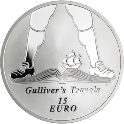 Irland-15 Euro-2017-AGpp-Jonathan Swift-RS