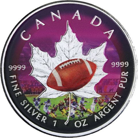 Kanada-4x5Dollar-2016-AGstgl-Sportball Edition-Farbe-Etui