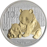 China-10Yuan-2012-AG-Panda-Goldveredelung-FD-VS