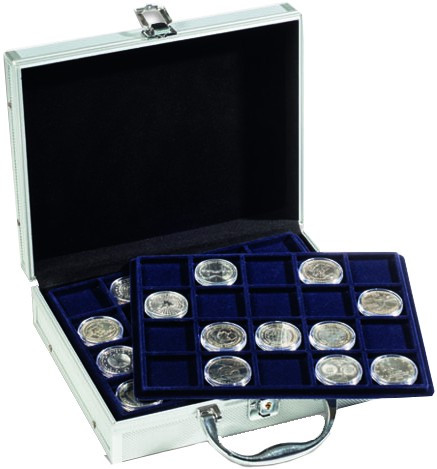 345065 - Münzkoffer für 120 Münzen bis 41 mm