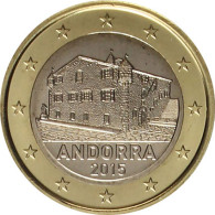 Andorra 1 Euro 2015 Kursmünze 