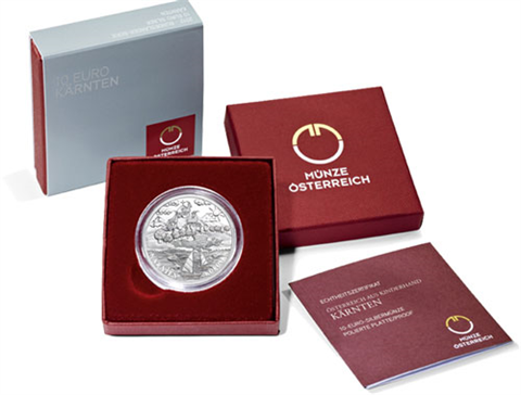 Österreich-10-Euro-2012-Silber-PP-Kärnten-Etui