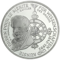 Deutschland 10 DM Silber 1992 Stgl. Orden Pour le Merite, Alexander von Humboldt