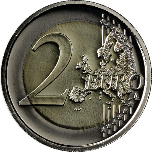 Belgien 2 Euro 2009 PP 10 Jahre WWU - EMU Neu