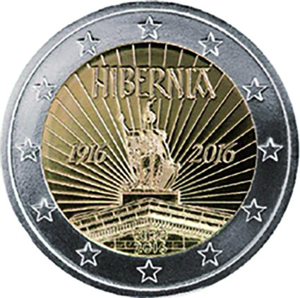 Osteraufstand 2 Euro Münze in PP