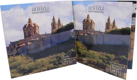 Malta-5,88 Euro-2025-Stgl-KMD MDINA-Folder I