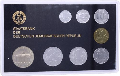 DDR-8,86 Mark-1986-Stgl-Kurs-bbt-Blister-RS