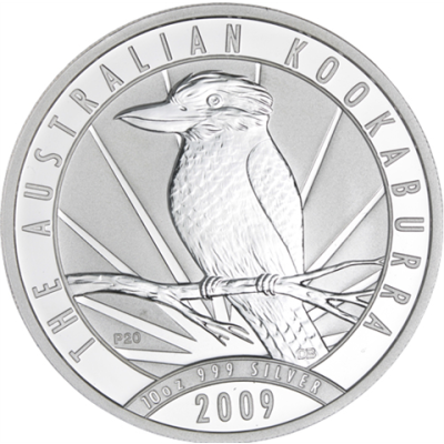 Australien-10Dollar-2009-Ag-Kookaburra-10oz-RS