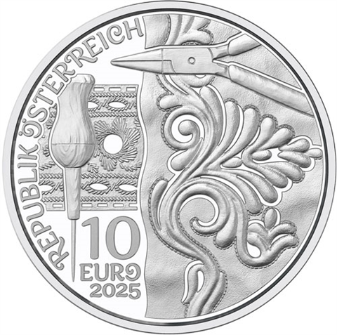 Österreich-10Euro-2025-PPAg-Aufbrezeln–Leder-RS1