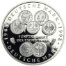 Deutschland 10 DM Münzen 1998 PP - 50 Jahre Deutsche Mark Mzz. komplett A bis J