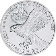San Marino-5 Euro-2026-AGstgl-Falke-RS I