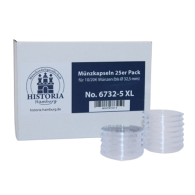 Münzkapseln HISTORIA-10 und 20 €-32,5mm-6732-5 XL (1)