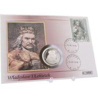 Polen-500Zloty-1986-AGpp-Lokietek-Numisbrief-RS
