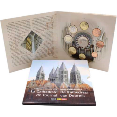 Belgien-3,88Euro-2009-stgl-CathedraleDeTournai