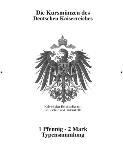 Typensammlung Kursmünzen Kaiserreich 