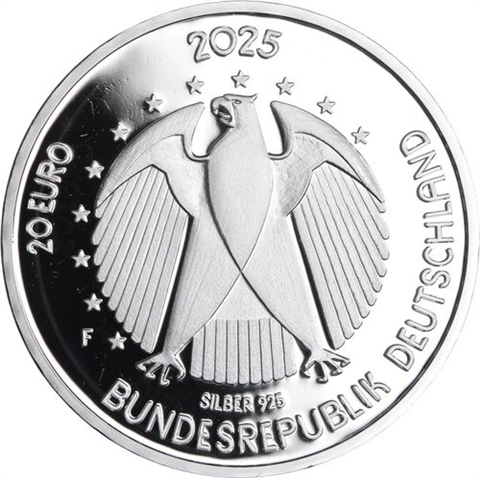 Deutschland-20 Euro-2025-AGpp-Elly Heuss-Knapp-RS