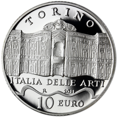 Italien 10 Euro 2011 Torino I