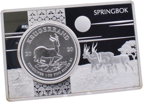 Südafrika-1 Rand-3 oz barren-2020-AGstgl-Krügerrand Barren-RS