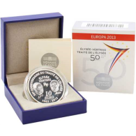 Frankreich-10Euro-2013-AGPP-Elysee-Vertrag-Etui