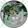 Österreich-3-Euro-2020-Tyrannosaurus-Rex-I-nachtleuchtend