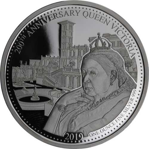 Gibraltar-5 Pfund-2019-AGpp-Geburtstag Königin Victoria-RS