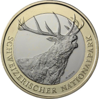Schweiz-10 Franken-2009-Rothirsch-RS