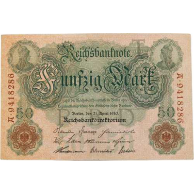 RO.42-50Mark-21.4.1910-gebraucht-VS