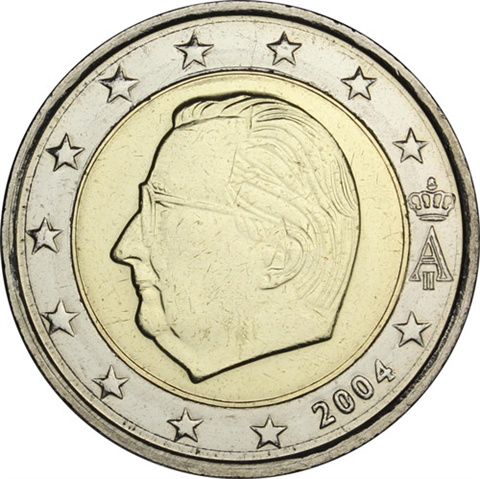 Belgien-2Euro-2004-Albert-RS