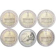 2 Euro Gedenkmünzen Bundesländer Serie Saarland Mzz. A - J