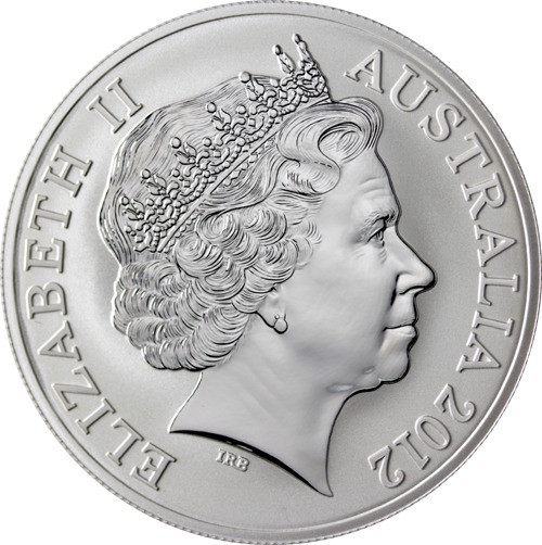 Australien-1Dollar-2012-AGstgl-Känguru-RS