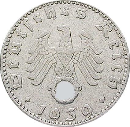 J.372 - 50 Pfennig 1939 -1944