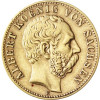 Kaiserreich 10 Mark 1891-1898 König Albert von Sachsen J.263 