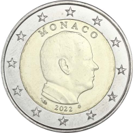 Monaco-2Euro-2022-bfr-Fürst-Albert-RS