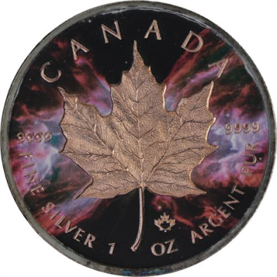 Kanada-5 Dollar-2016-AGstgl-FD-Ruth-Rose-Farbe-Maple Leaf-RS