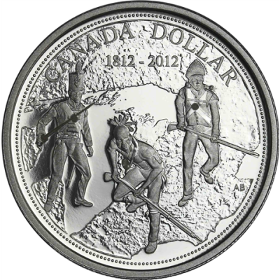 Kanada 1 Dollar 2012 PP Krieg Muenze I