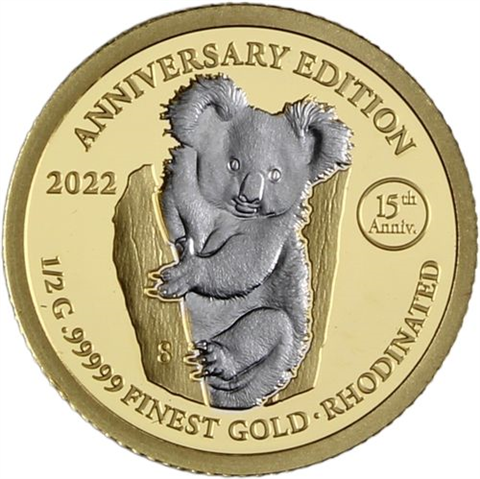 Gabun-7x1000 Francs-2022-AUpp-Rhod-Edition-Etui I