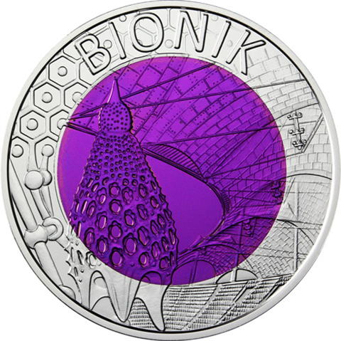 Österreich-25-Euro-2012-Hgh-Silber-Niob---Bionik-I